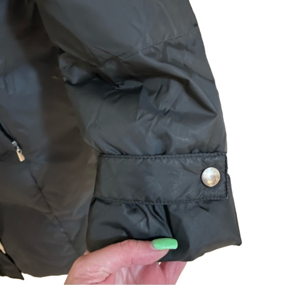 London Fog Down Waterfowl Feathers Faux Fur Knee length Side Zip Hood… - Picture 7 of 15